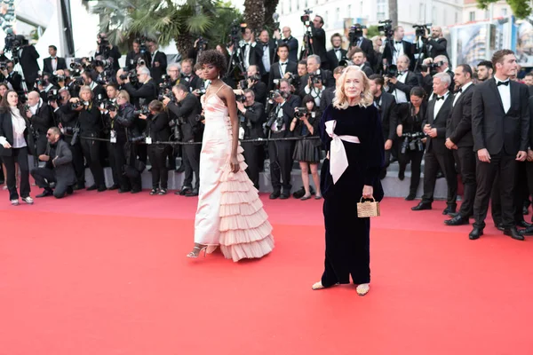 Cannes Franciaország 2018 Május Vendégek Szűréseken Solo Star Wars Történet — Stock Fotó