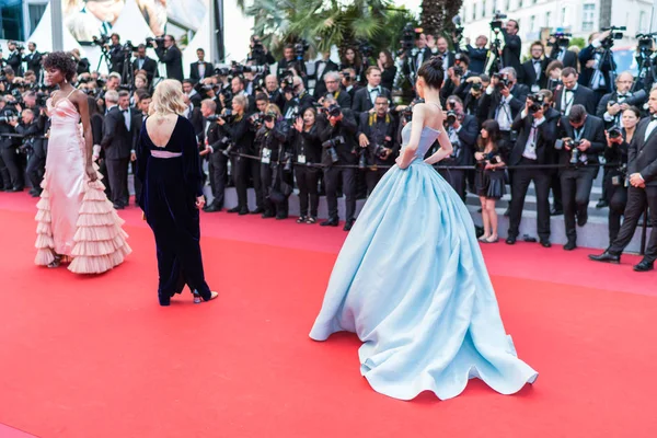 Cannes Francia Maggio 2018 Ming Partecipa Alla Proiezione Solo Star — Foto Stock