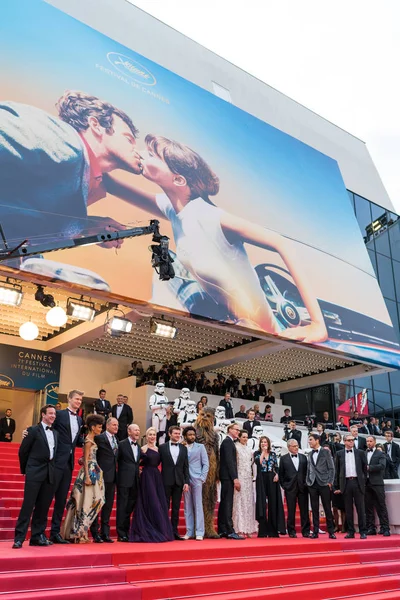 Cannes Frankrike Maj 2018 Filmteamet Delta Screening Solo Star Wars — Stockfoto