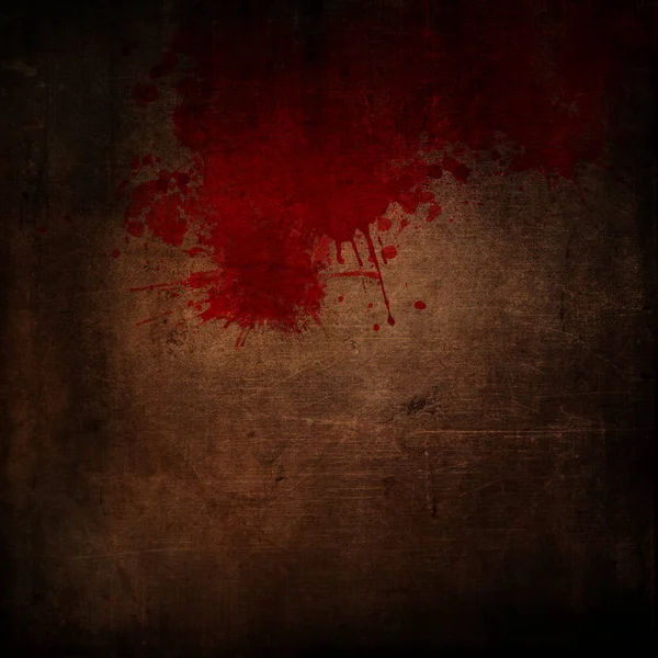 Grunge background with blood splatters — Stock Photo, Image