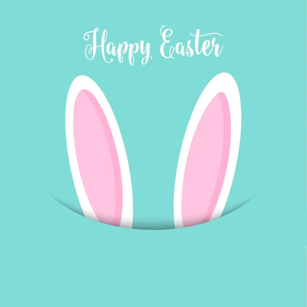 Paskalya bunny kulaklar arka plan 