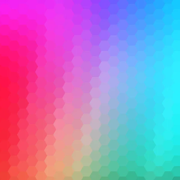 Fond Abstrait Gradient Hexagonal — Image vectorielle
