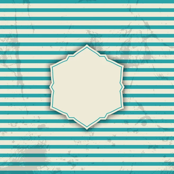 Vintage striped background — Stock Vector