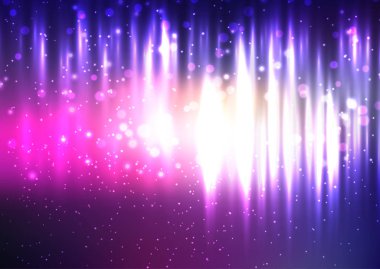 Abstract background with a glow design