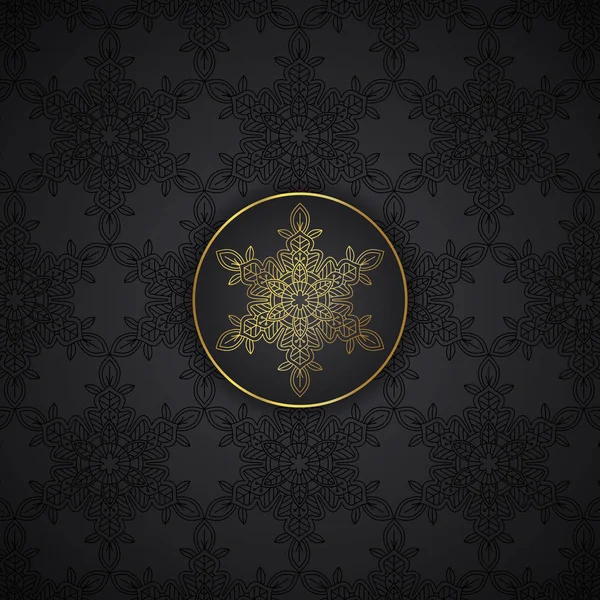 Luxury mandala pattern background — 图库矢量图片