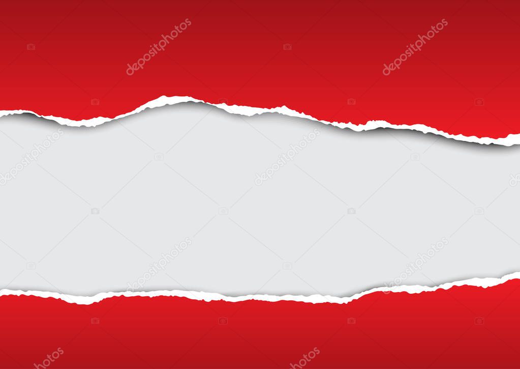 Abstract background with a ripped paper design
