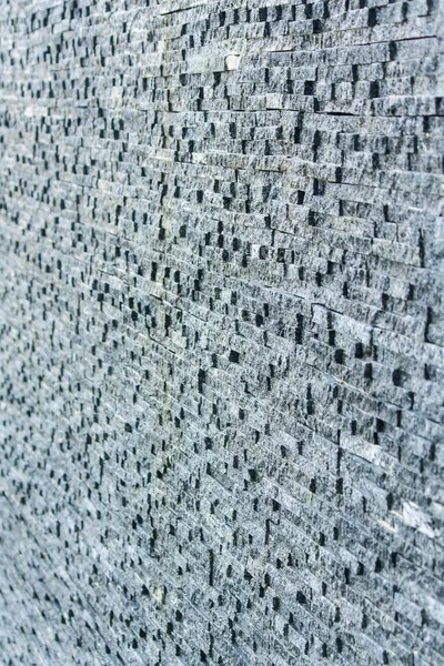 Dunkelgraue Ziegelsteinmauer — Stockfoto