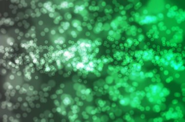 yeşil ve siyah bokeh