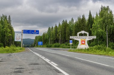Stella Perm Bölgesi girişinde