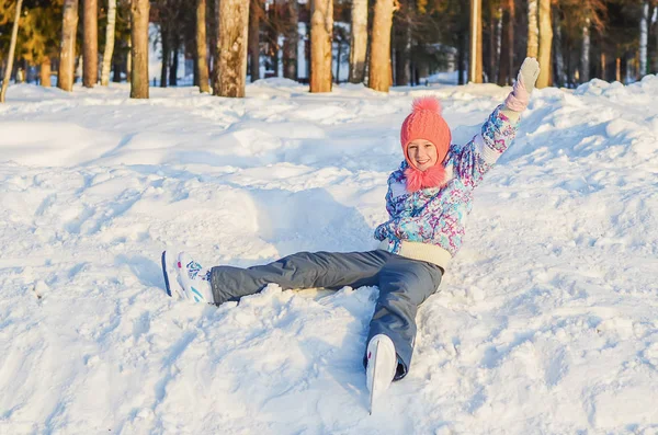 Winter fun on open air — Stock Photo, Image