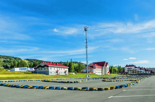 Estación de esquí "Gora Belaya" en verano — Foto de Stock