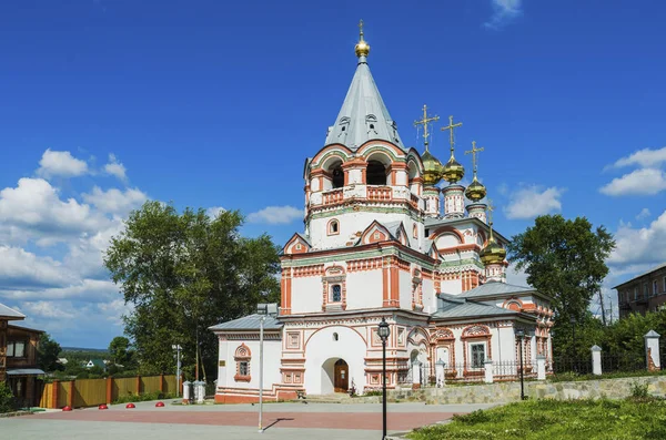 Богоявленский храм в г. Соликамске — стоковое фото