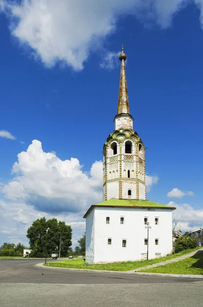 Der Hauptglockenturm der Stadt Solikamsk, — Stockfoto