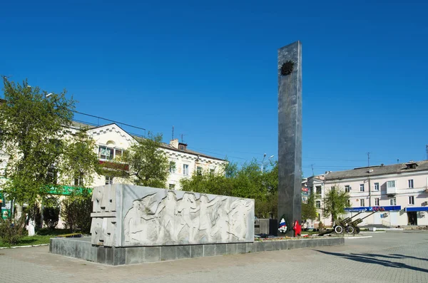 Monumento en honor a los mineros — Foto de Stock