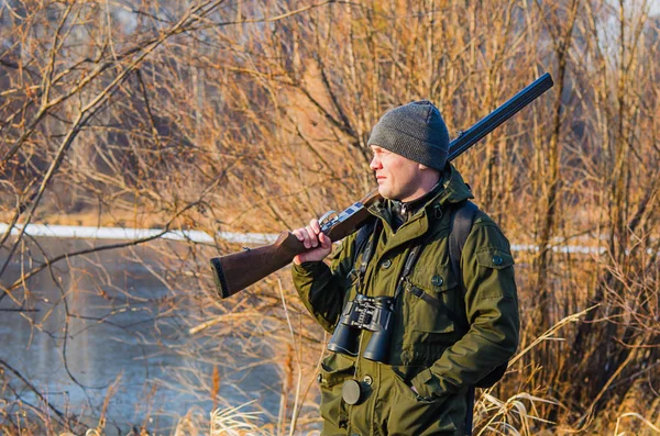 Porträtt av jägaren — Stockfoto