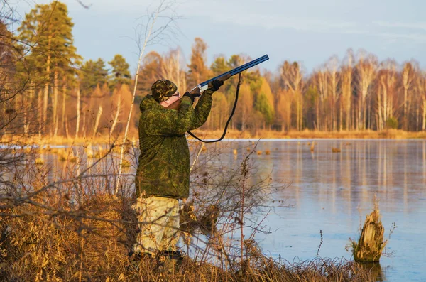 Kačeny v pozdním podzimu — Stock fotografie