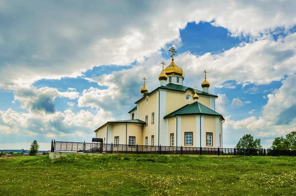 Sverdlovsk Region Russia June 2017 Church Kazan Icon Mother God — Stock Photo, Image