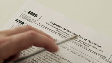IRS formunu 8829 iş ev kullanımı
