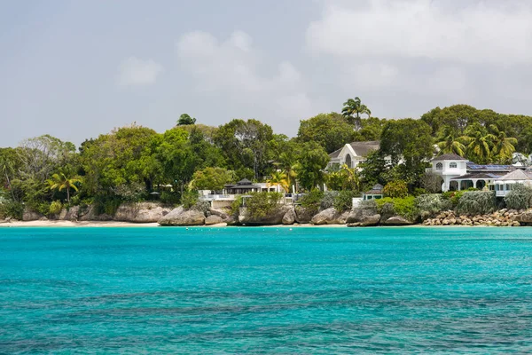Residences off the coast of Barbados — Stock Photo, Image