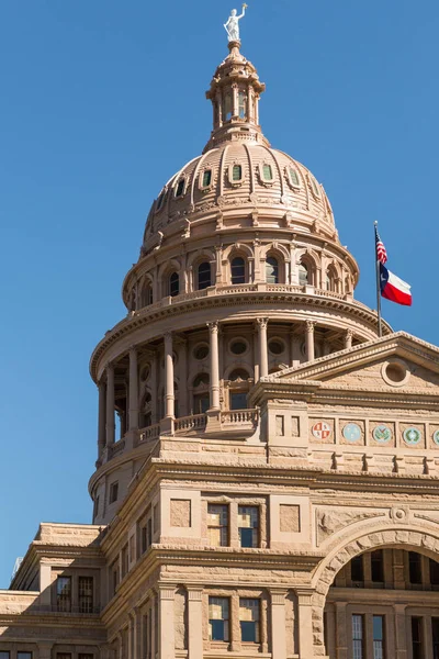 El edificio del Capitolio en Austin Texas — Foto de Stock