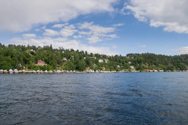 Oslo Oslo Fiyordu üzerinden sahil şeridi