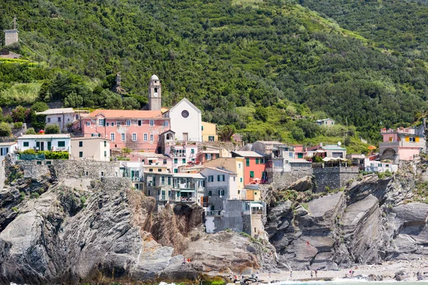 The village of Vernazza of the Cinque Terre — Stock Photo, Image