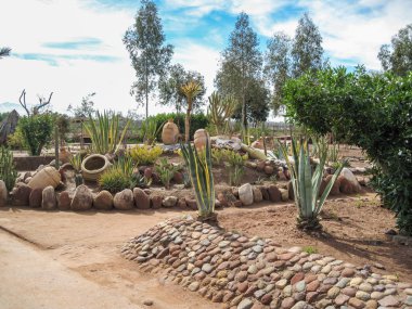 Bahçe Marakeş Fas Afrika