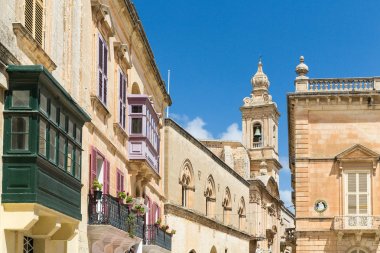 Mdina sessiz şehir Malta 