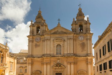 Mdina sessiz şehir Malta 