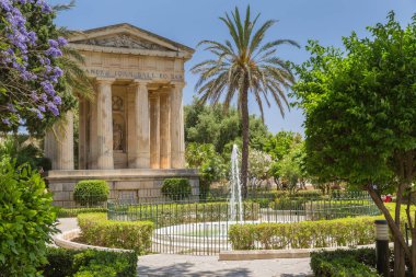 Valetta eski şehir içinde Şehir Parkı