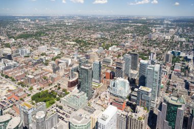 Toronto Ontario kuleden görünüm