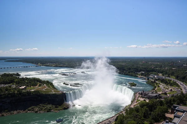 Niagara Şelalesi inanılmaz gücü Kanada tarafında