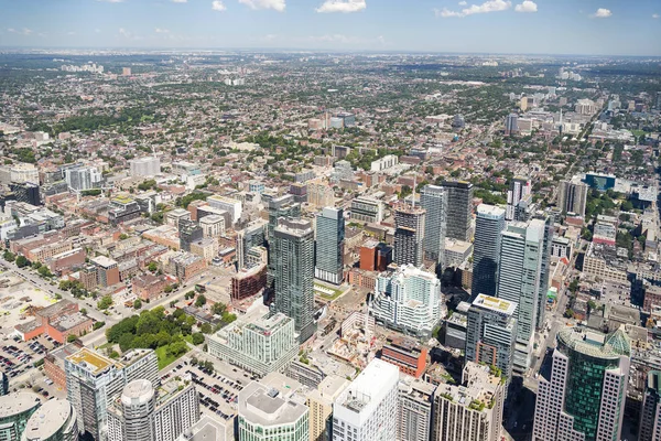 Widok z wieży w Toronto Ontario — Zdjęcie stockowe