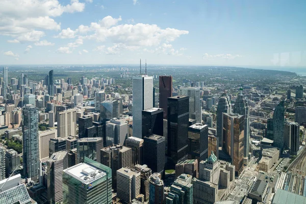 Vista desde la Torre en Toronto Ontario — Foto de Stock