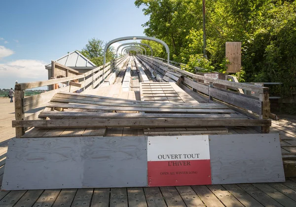Eski kızak çalıştırmak Quebec City