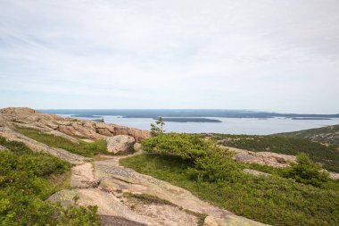 Cadillac dağ Acadia Milli Parkı'nda görünümünden