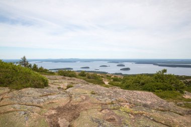 Cadillac dağ Acadia Milli Parkı'nda görünümünden