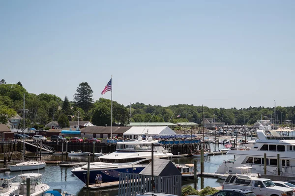 Kennebunkport New England Maine güneşli bir öğleden sonra