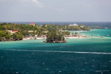 Sadece sahil Boracay Filipinler