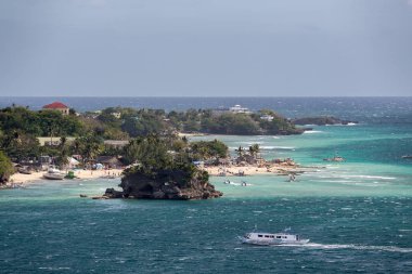 Sadece sahil Boracay Filipinler