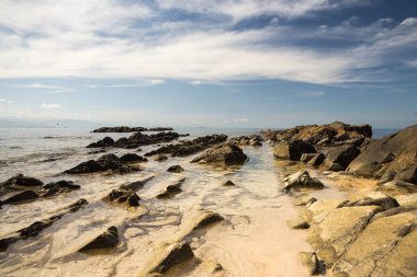Kota Kinabalu içinde güzel bir plaj