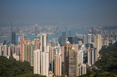 Hong Kong Skyline gün boyunca