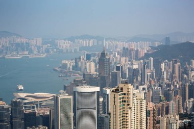 Hong Kong Skyline gün boyunca