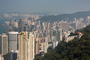 Hong Kong Skyline gün boyunca