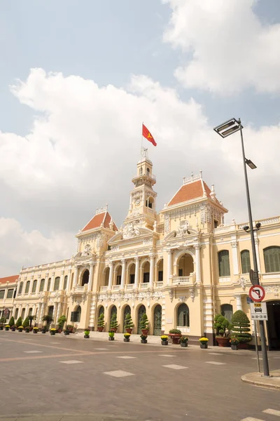 Ho Chi Minh City Hall-ban Saigon volt — Stock Fotó
