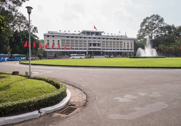 Palacio de la Reunificación (Palacio de la Independencia) en Ciudad Ho Chi Minh — Foto de Stock