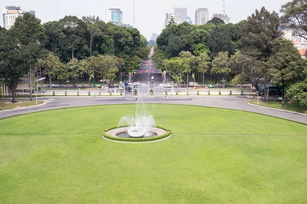 Palais de la Réunification (Palais de l'Indépendance) à Ho Chi Minh Ville f — Photo