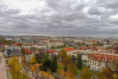 Manzarası ve cityscape Prag