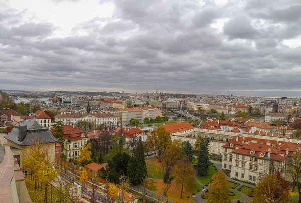 The skyline and cityscape of Prague — Stock Photo, Image