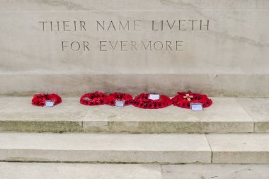 Tyne karyolası 1.Dünya Savaşı mezarlık Ypres yakınındaki